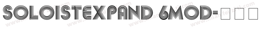 soloistexpand 6m0d字体转换